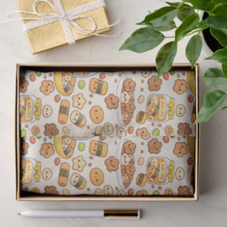 Papel De Seda Lanche kawaii sakura arare