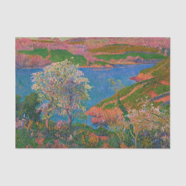 Papel De Seda L'Anse du Goulineau, Henry Moret (Frente )