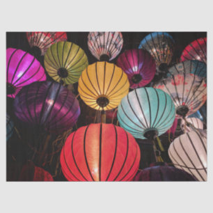 Papel De Seda Lanternas Chinesas Iluminadas