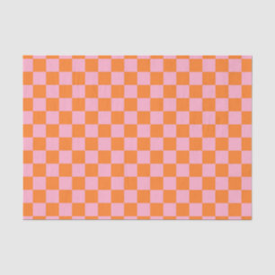 Papel De Seda Laranja e Rosa Verificados