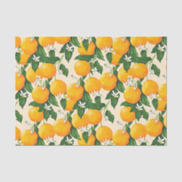 Papel De Seda Laranjas