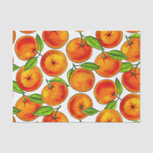 Papel De Seda Laranjas