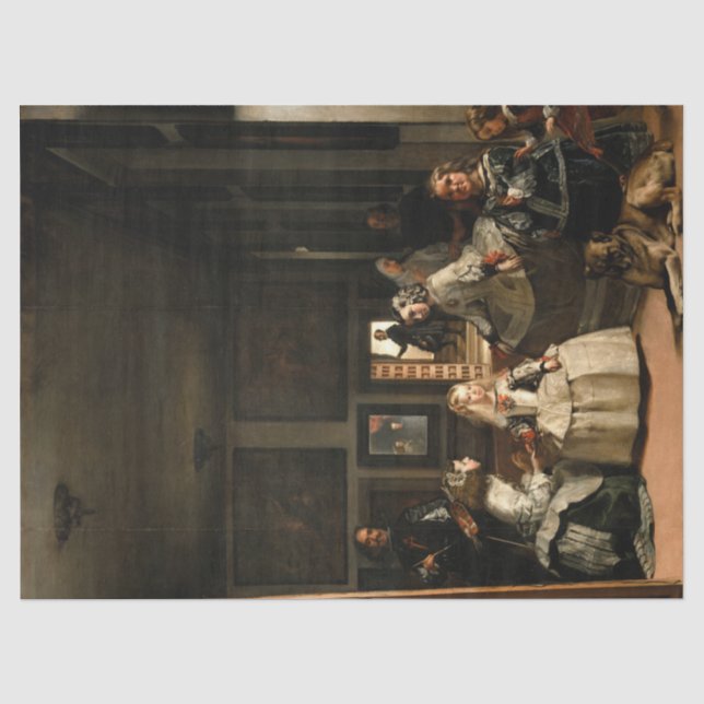 Papel De Seda Las Meninas por Diego Velazquez (Frente )