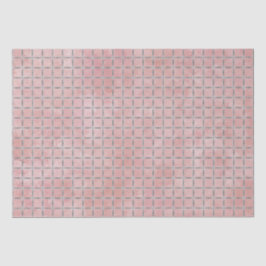 Papel De Seda Lata de Cinza rosa e prata