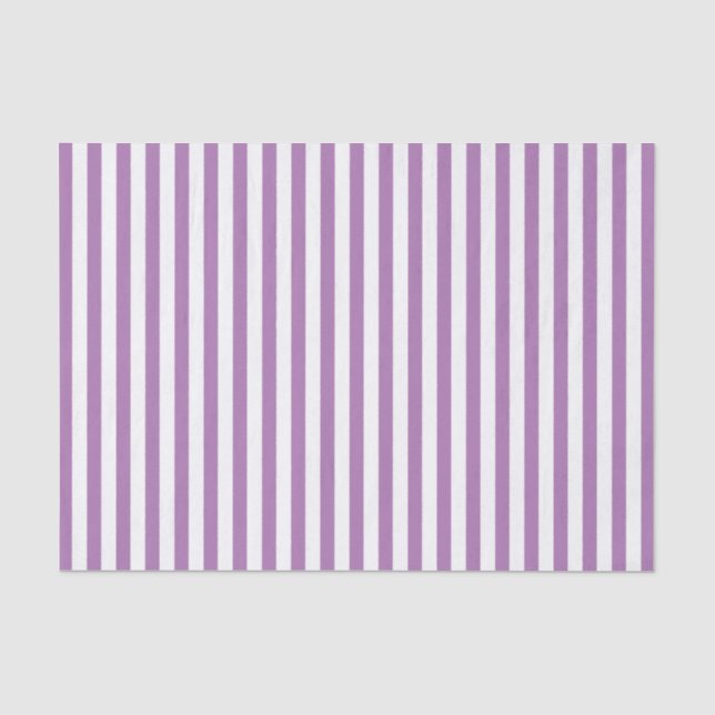 Papel De Seda Lavanda de Padrão de Faixa Simples/Geométrico Bran (Frente )