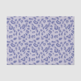 Papel De Seda Lavanda de padrão-leopardo roxo