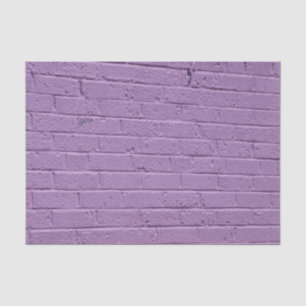 Papel De Seda Lavanda no tijolo