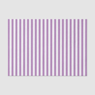 Papel De Seda Lavanda simples e teste padrão branco das listras