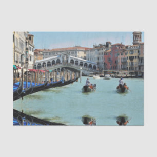 Papel De Seda ldp RIALTO BRIDGE - Veneza - Canal Grande