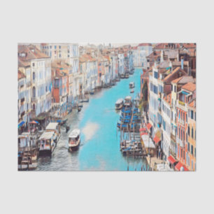 Papel De Seda ldp VENICE - Vista do Grande Canal de Rialto