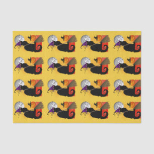 Papel De Seda Le Chat Noir - Halloween Witch Cat
