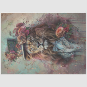 Papel De Seda Leão de abertura de cor