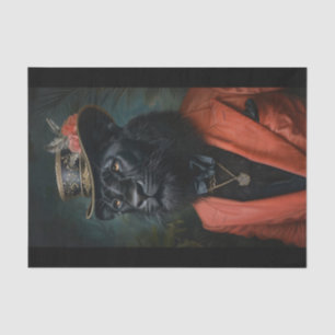 Papel De Seda Leão preto raro11