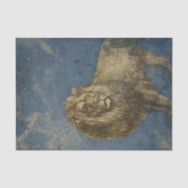 Papel De Seda Leão Vintage