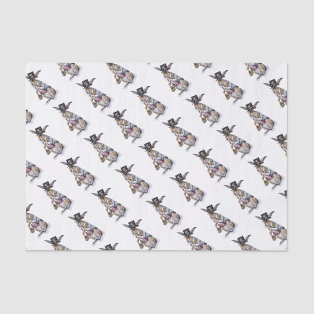 Papel De Seda Lebre de Steampunk março (Frente )