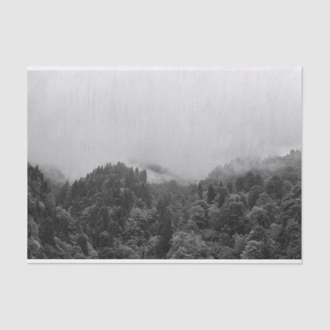 Papel De Seda Legal, mágica natureza nebulosa (Frente )