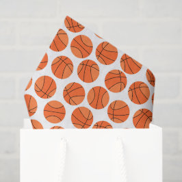 Papel De Seda legal padrão esportivo de basquete 