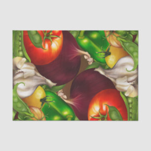 Papel De Seda Legumes e Ervas Orgânicos Vegetais Naturais Comida