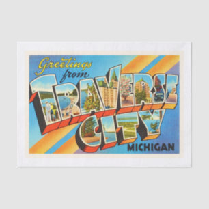 Papel De Seda Lembrança transversal das viagens vintage de