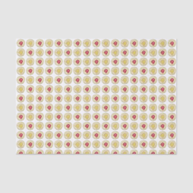 Papel De Seda Lemon Cherry Danish Breakfast (Frente )