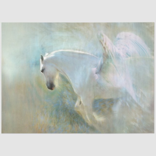 Papel De Seda lenço mágico pegasus (Frente )