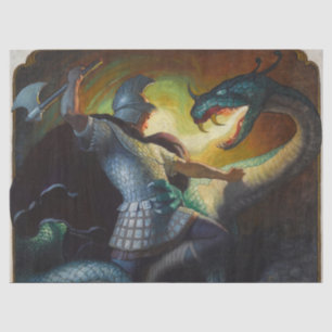 Papel De Seda Lendas de Carlos por Newell Convers Wyeth