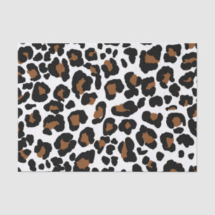 Papel De Seda Leopard Grande Impressão de Pele de Gato