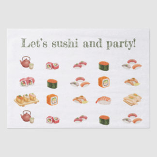 Papel De Seda Let’s sushi and party!