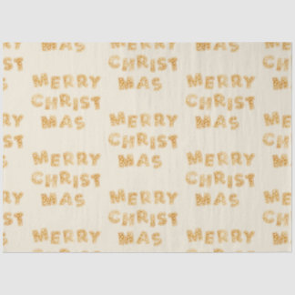 Papel De Seda Letra de biscoitos de pão de Natal feliz