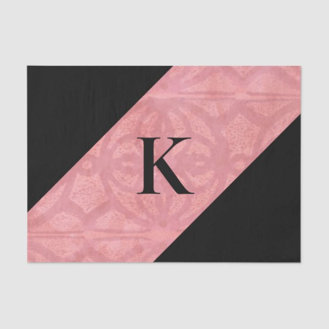 Papel De Seda Letra Ruddy Pink Batik (Frente )