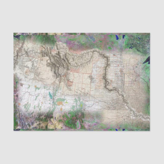 Papel De Seda Lewis e Clark (Frente )