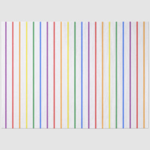 Papel De Seda LGBTQIA Orgulho gay 6 Stripe Tic