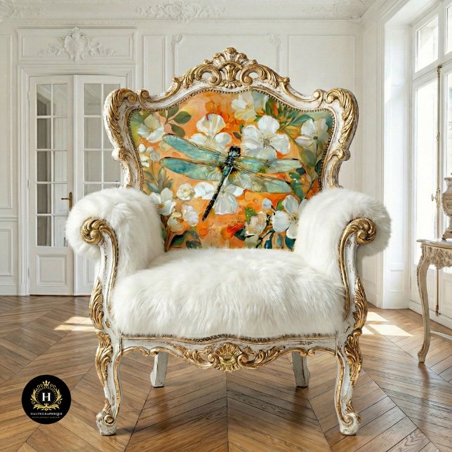 Papel De Seda Libélula de Flores de Laranjeira Decoupage Vintage (Criador carregado)