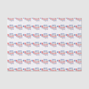 Papel De Seda Liberté, Égalité, Fraternité - bandeira france