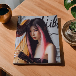 Papel De Seda Libra Zodiac Musico Harp