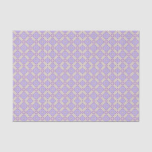 Papel De Seda Lilac Bandana Luxe Modern Western Geométrico