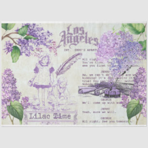 Papel De Seda Lilac Days Design série 3