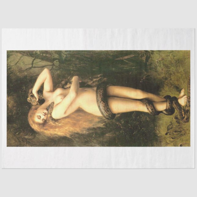 Papel De Seda Lilith por John Collier (Frente )