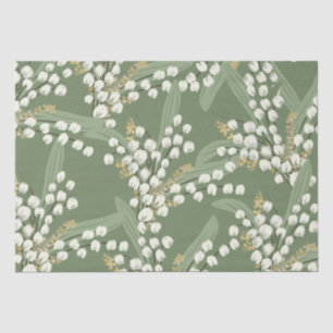 Papel De Seda Lily do vale Floral