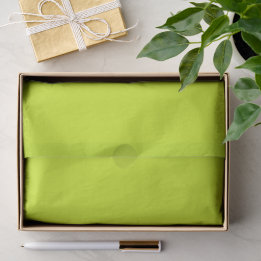 Papel De Seda Limão, Verde Lima Cor Sólida, Minimalista