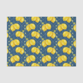 Papel De Seda Limões (Design 42 Série Amarelo/Laranja)