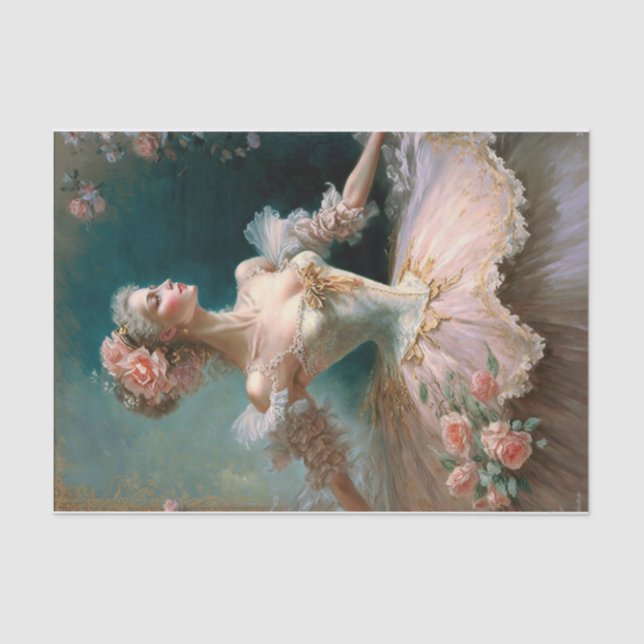 Papel De Seda Linda Ballerina (Frente )