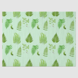 Papel De Seda Lindas pinturas de samambaias