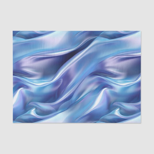 Papel De Seda Lindo Sonho Azul Roxo Chá de Noiva (Frente )