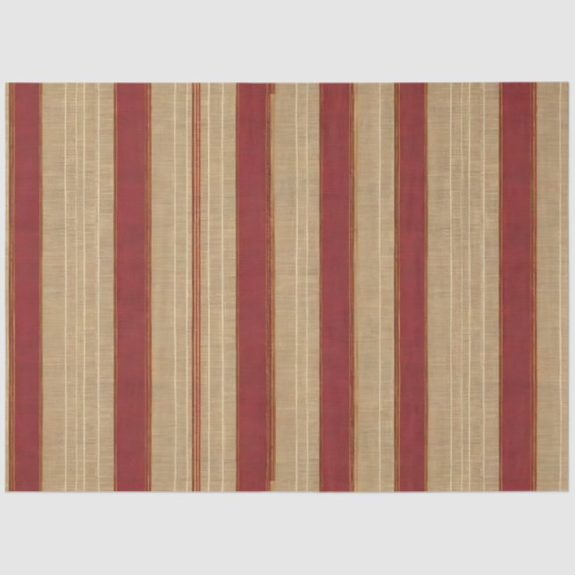 Papel De Seda Linen Luxury Trendy Burgundy Coleção Dourada (Frente )