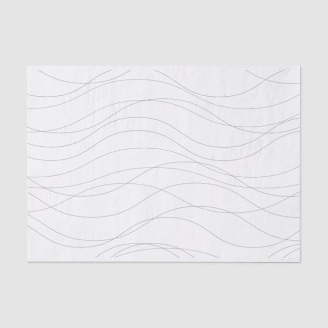 Papel De Seda Linhas gráficas modernas, simples, chic, elegantes (Frente )