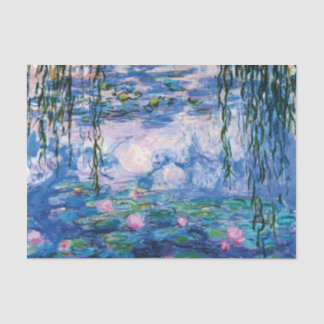 Papel De Seda Lírios d'água de Claude Monet 