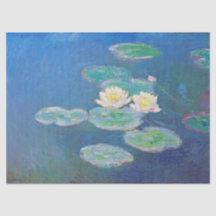 Lírios de água, efeito noturno de Monet