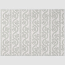 Listra de Fita Floral Sage em Osso