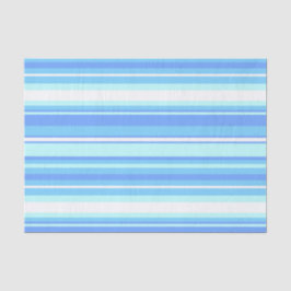 Papel De Seda Listras azuis